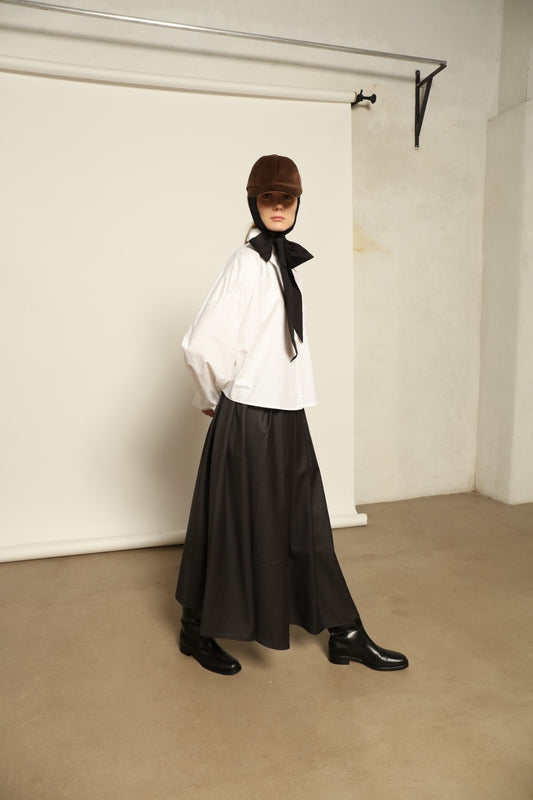 Bettina Optic White Blouse - House of Woven Stories