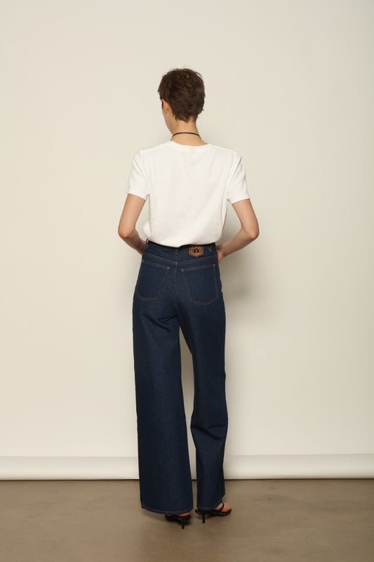 Le Pantalon Peacock in Brut - Happy Haus