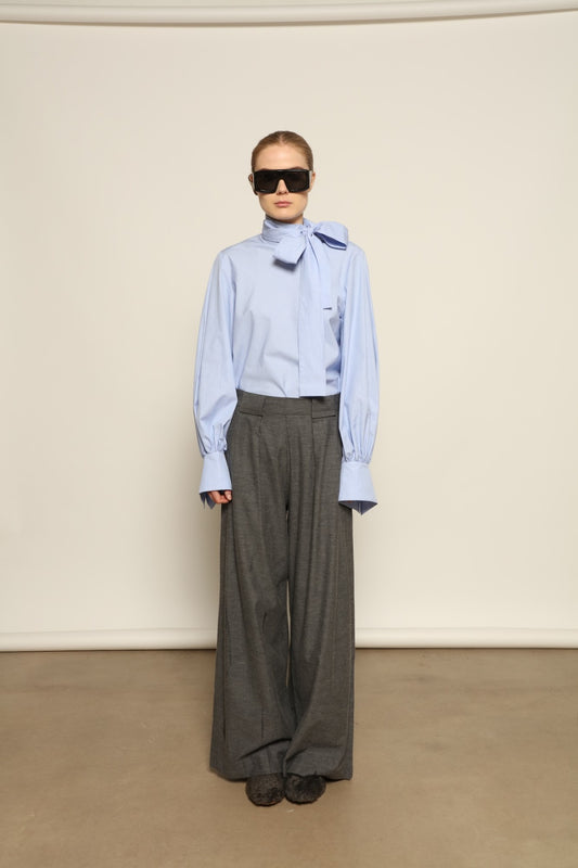 Sky Blue Regula Blouse - House of Woven Stories