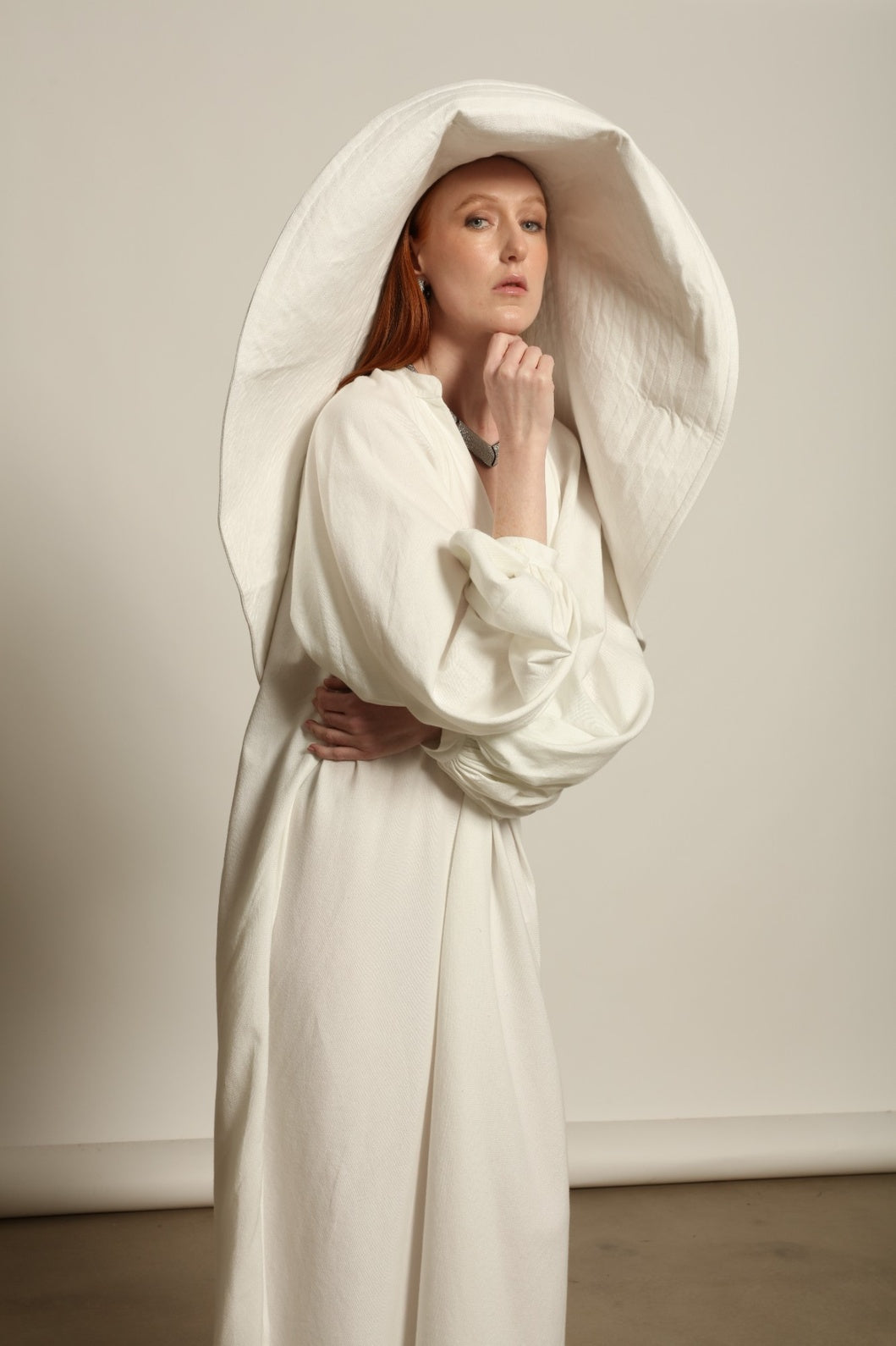 The Touareg Dress With Ballon Sleeves - Marrakshi Life