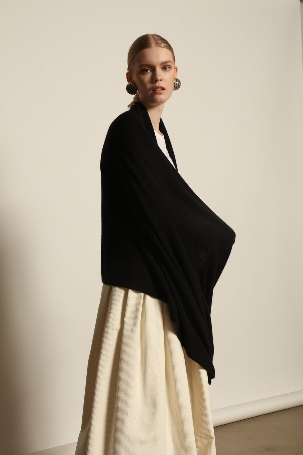 Black Leni Scarf - House of Woven Stories