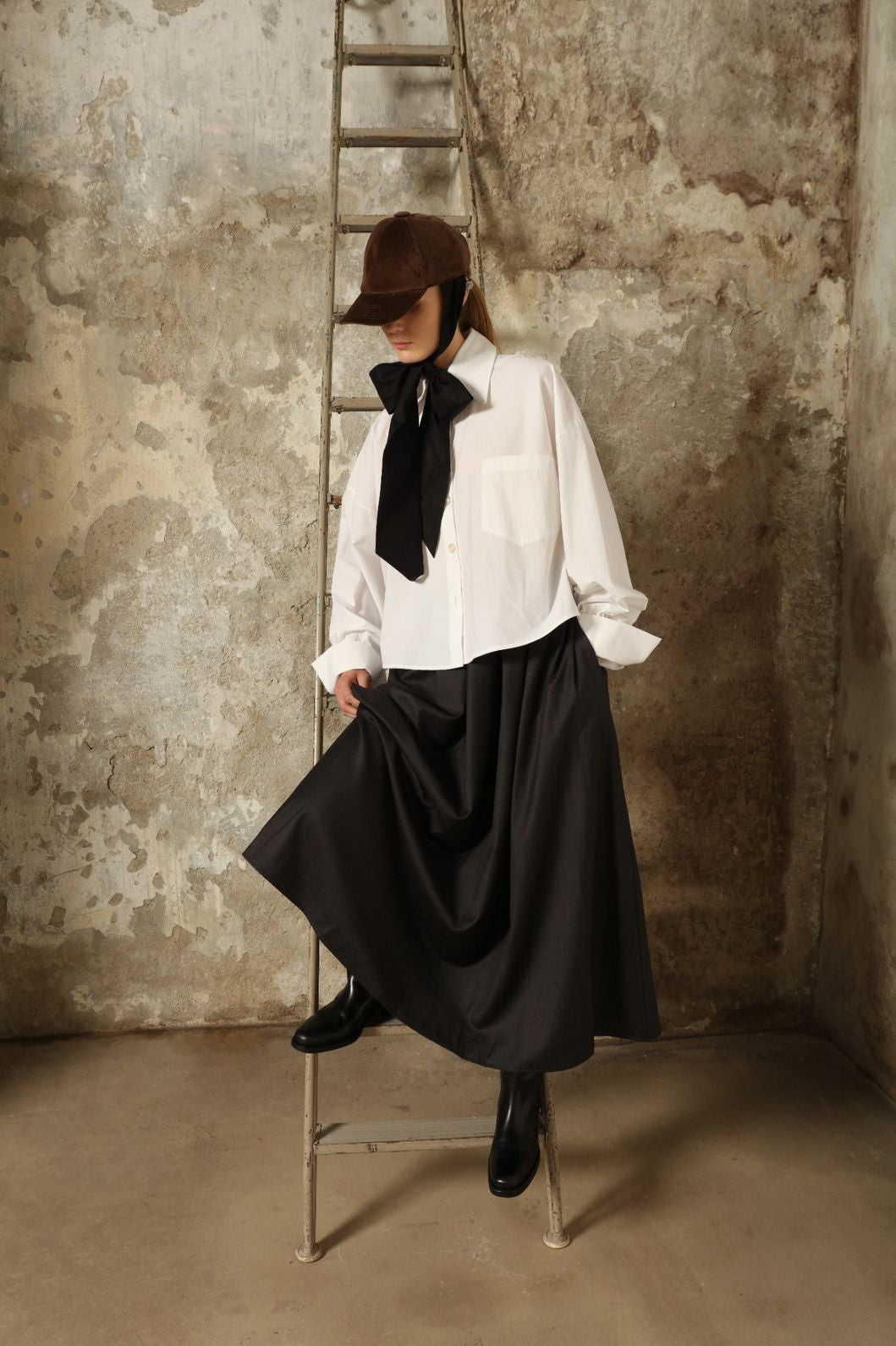 Bettina Optic White Blouse - House of Woven Stories