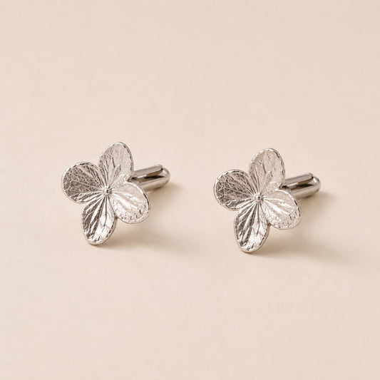 Hydrangea Cufflinks - Atelier Margaux Toussaint