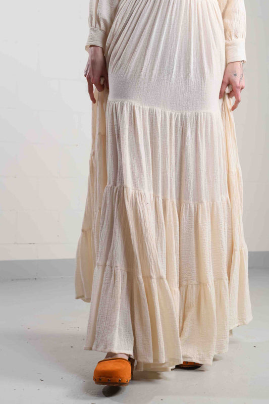 Tea Tangerine velvet ballerina clogs with amber trim and wooden sole by Antidoti, handmade in Italy. Part of House of Woven Stories selection.