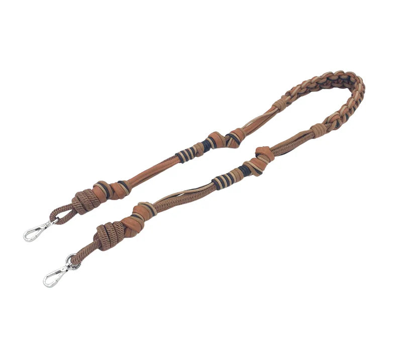 Alice strap by MY BOB, handcrafted in Italy, 100 cm long macramé bag strap adding vibrant color and personality, part of House of Woven Stories collection, available in multiple colors.