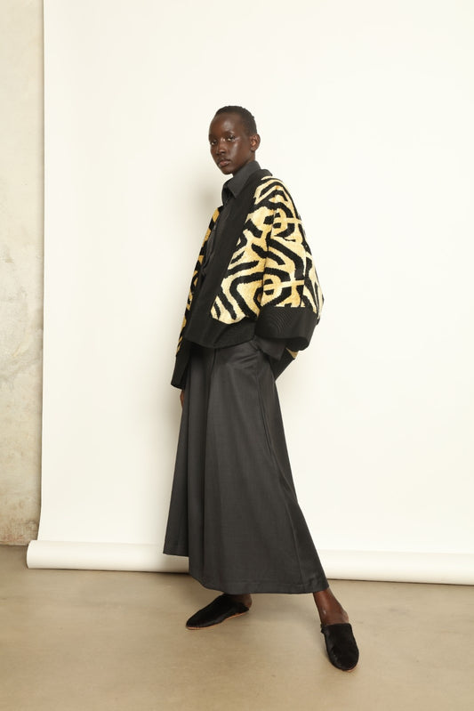 Serai Ikat Velvet Jacket - ALEKSANDRAVIKTOR x HONS