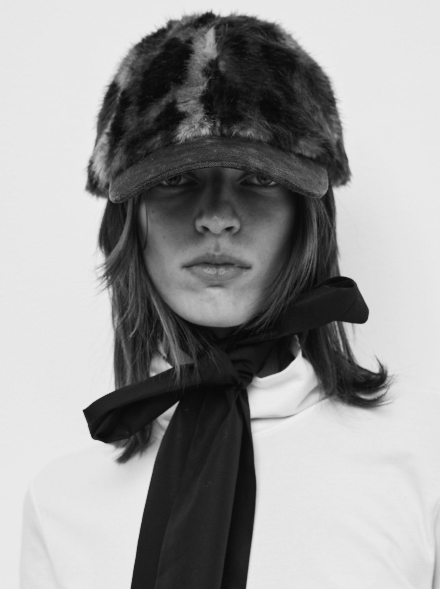 Portrait of Anna Maria Mella, founder and creative director of Maison Jejia, Italian fashion designer known for elegant silhouettes and sustainable contemporary style.