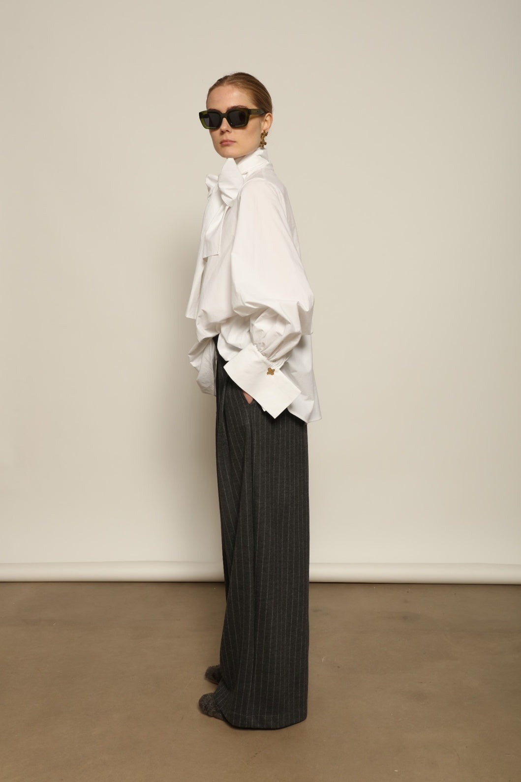 Optic White Regula Blouse - House of Woven Stories