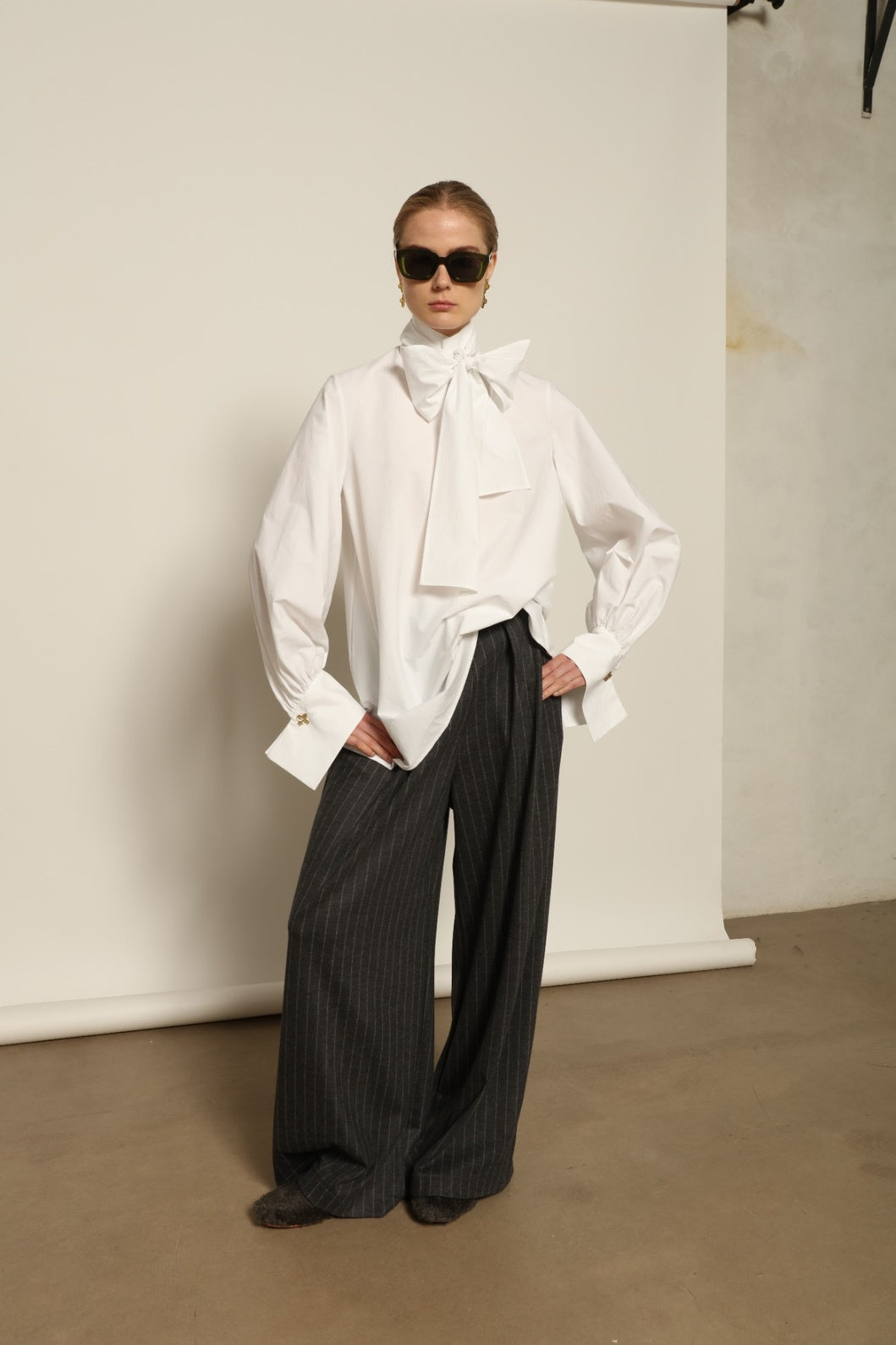 Optic White Regula Blouse - House of Woven Stories