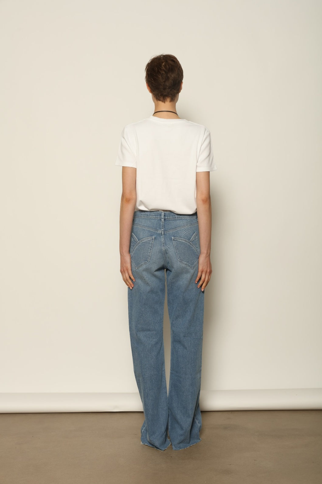 Le Pantalon Tulipe in 10 Years Blue - Happy Haus