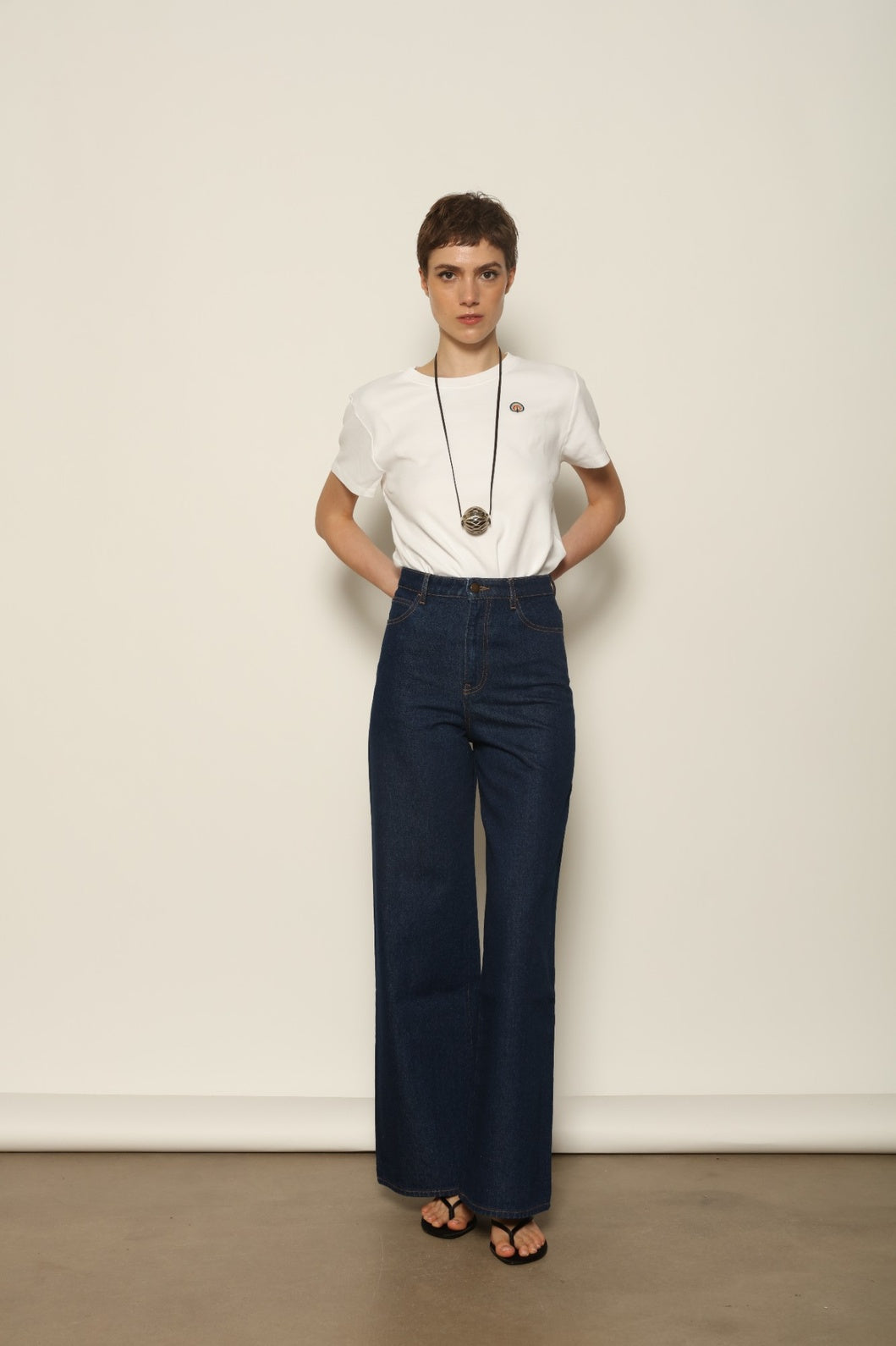 Le Pantalon Peacock in Brut - Happy Haus