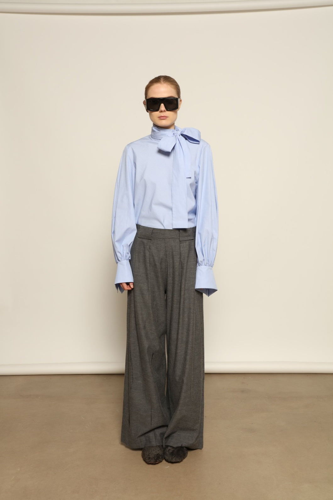 Sky Blue Regula Blouse - House of Woven Stories