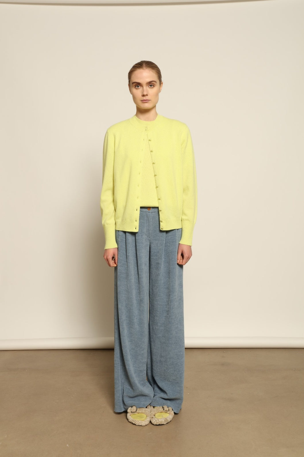 Poppy Yellow Nathalie Coreana Cardigan - House of Woven Stories