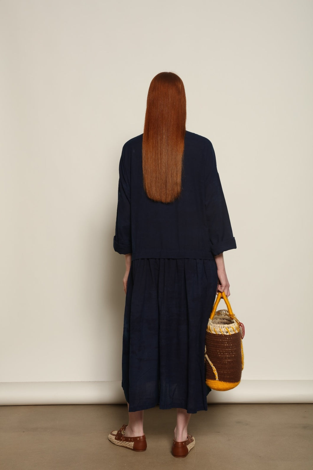 Marie Indigo Dress - House of Woven Stories
