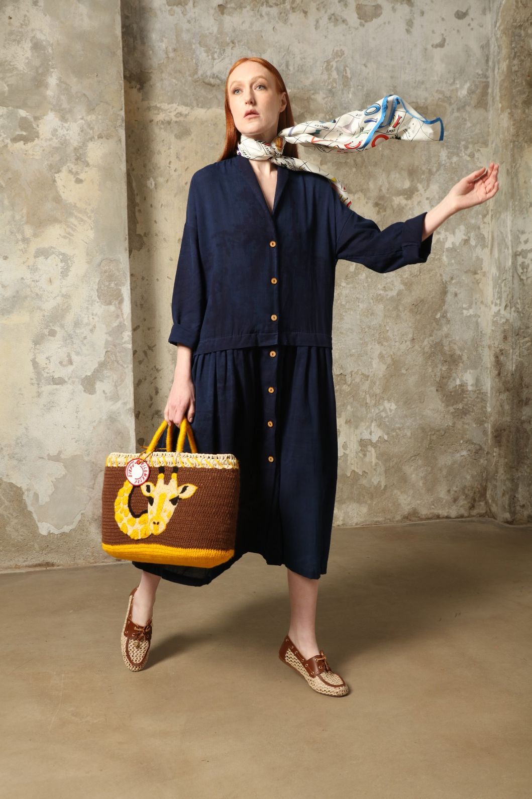 Marie Indigo Dress - House of Woven Stories