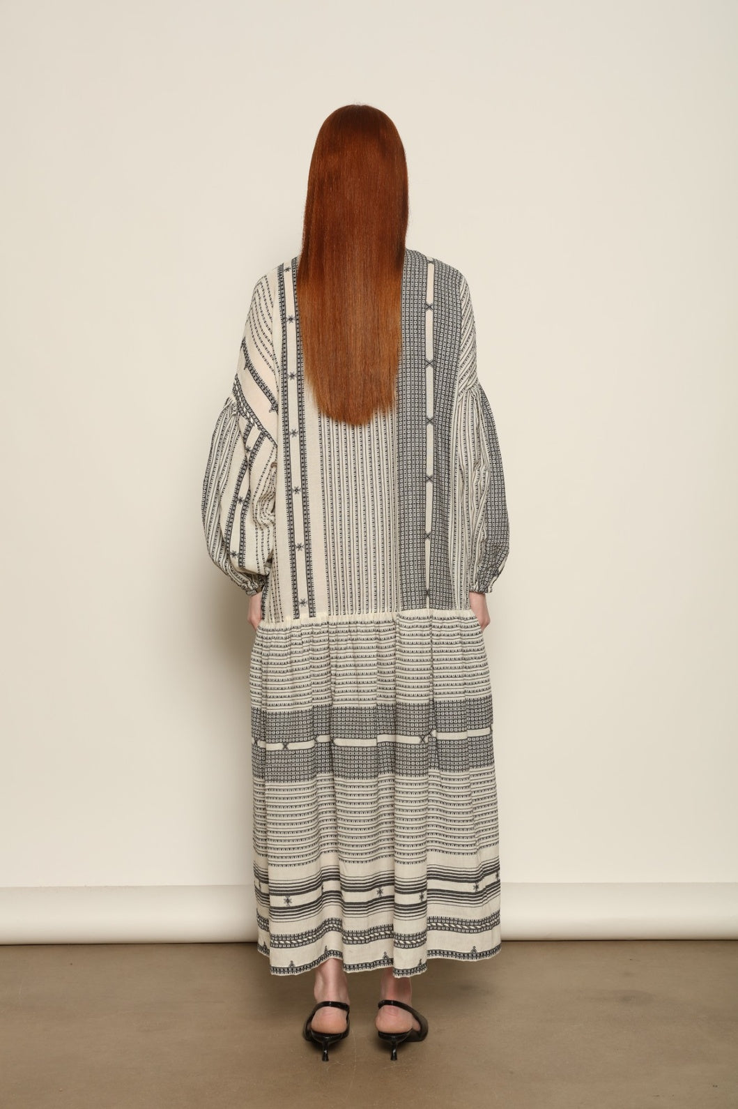 Chemena Ink Black Dress - House of Woven Stories