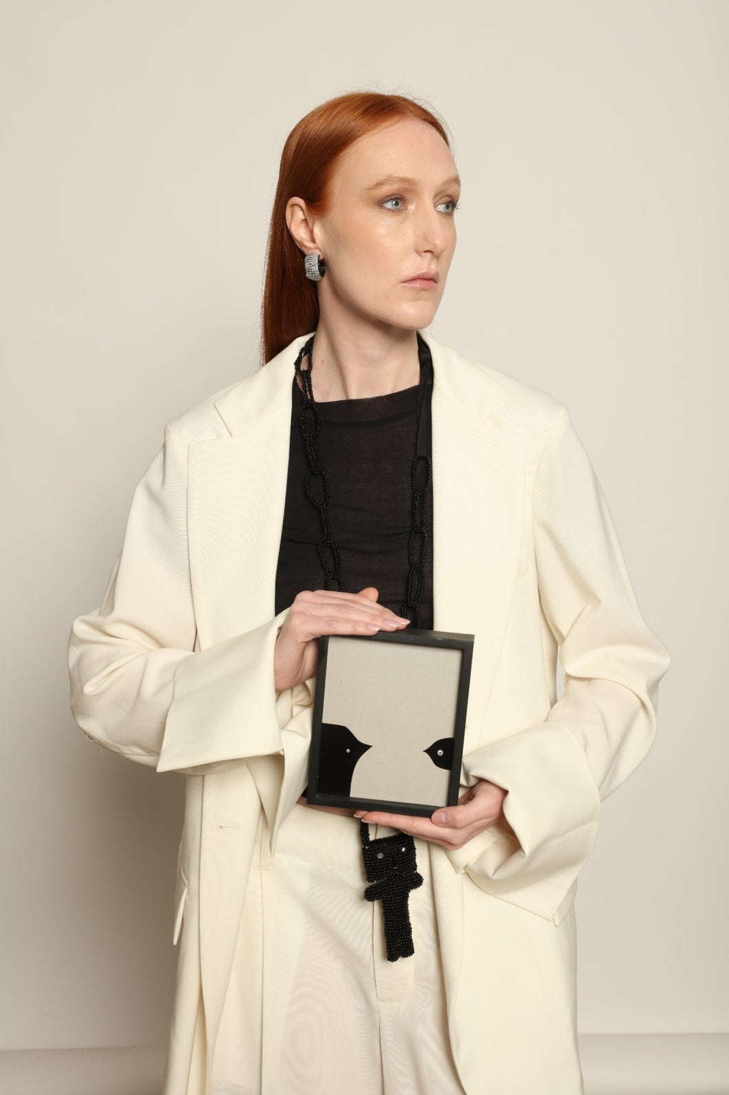 Birkin Ecru Blazer - Maison Jejia