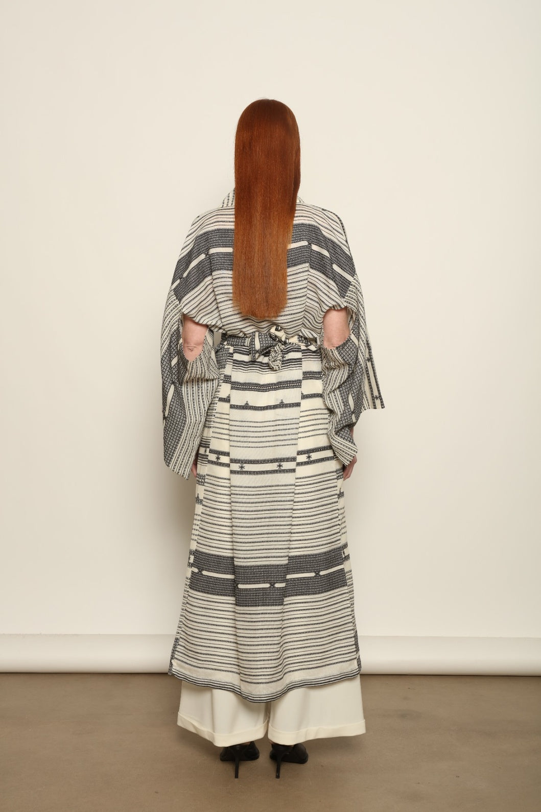 Chemena Ink Black Kimono - House of Woven Stories