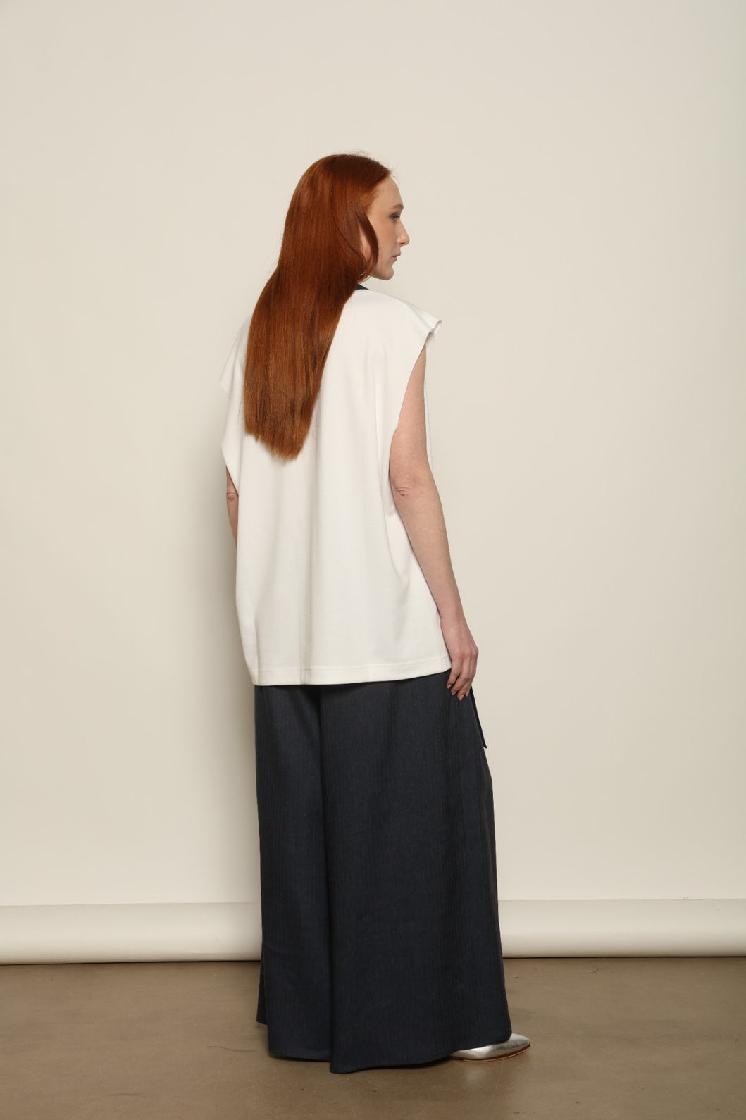 Over Tie T-Shirt - Maison Jejia