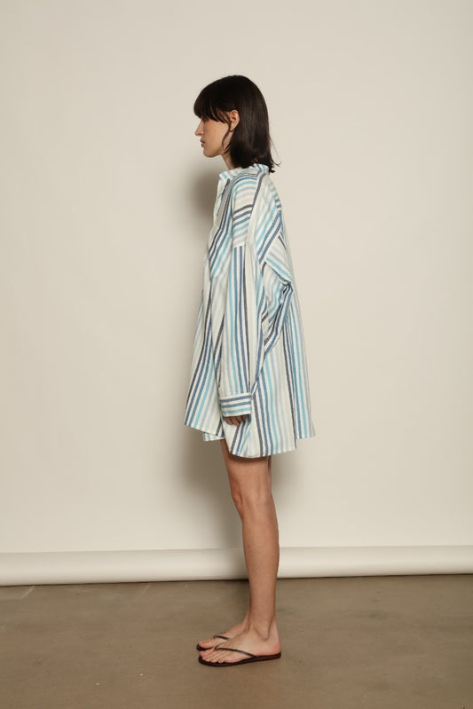 The Oversized Shirt Small Point Collar - Marrakshi Life