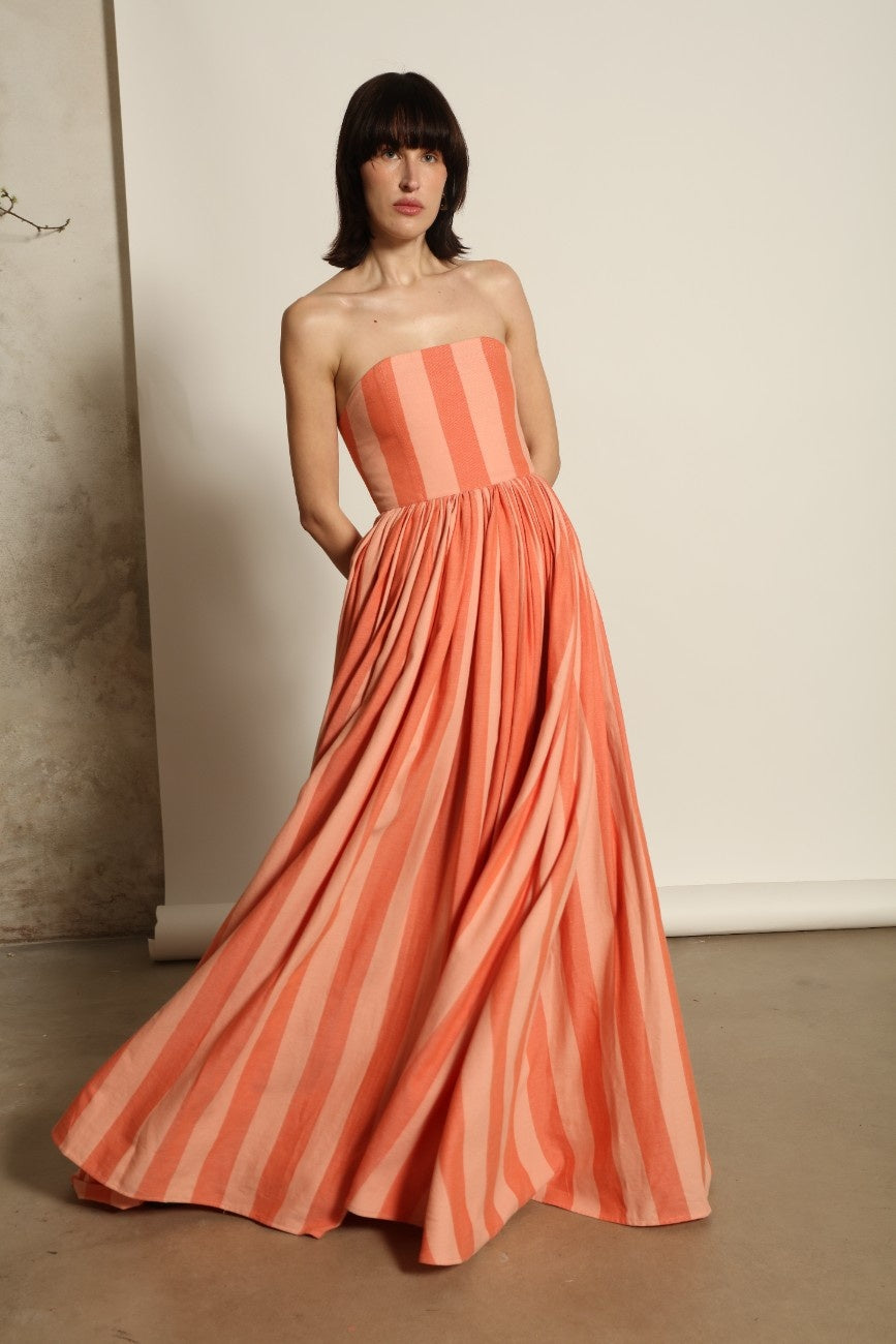 The Corset Maxi Dress - Marrakshi Life