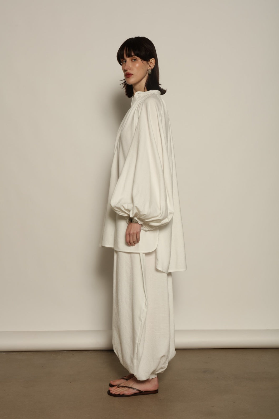 The Touareg Tunic With Ballooon Sleeves - Marrakshi Life