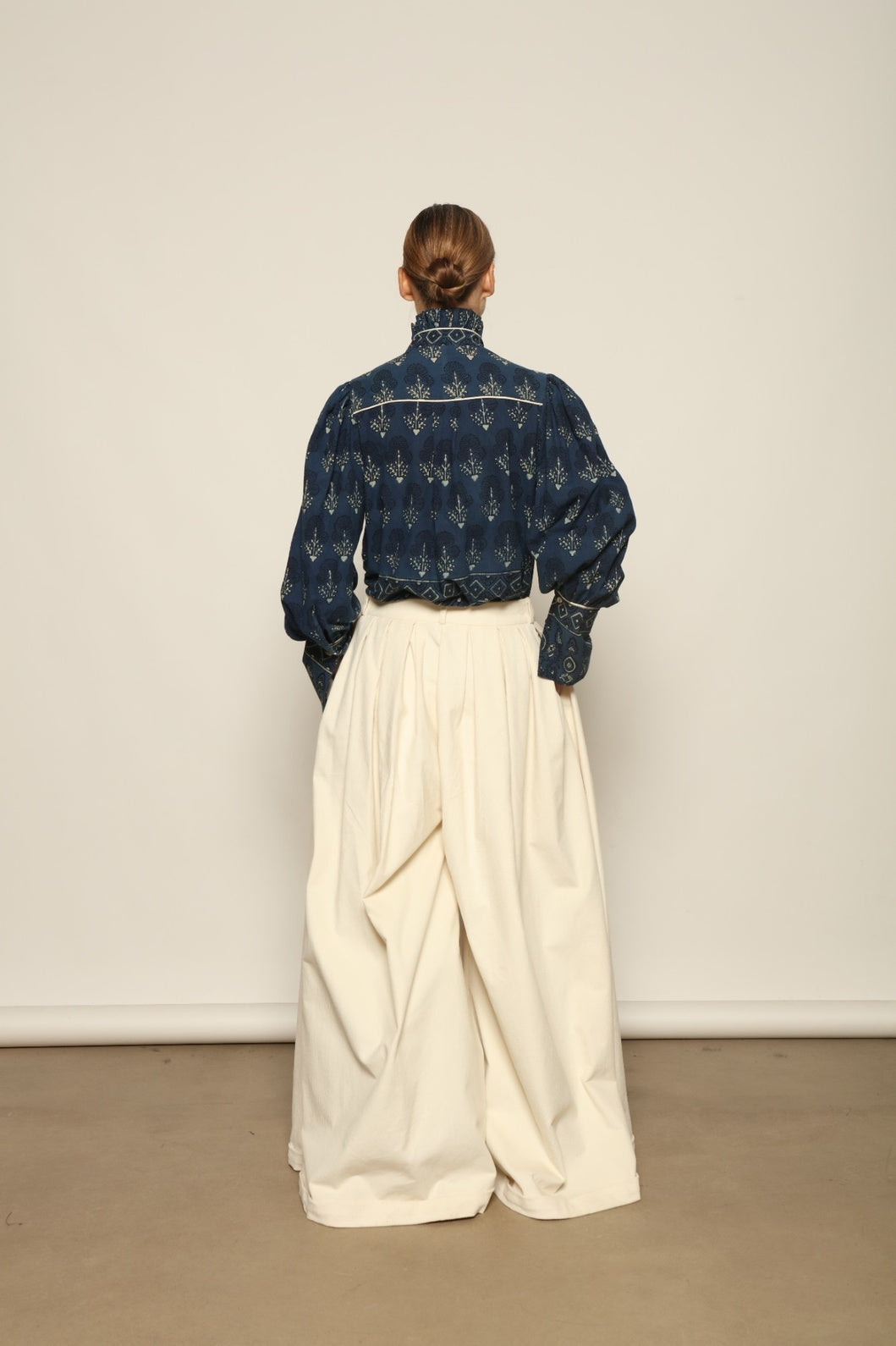 Karin Blouse with Volant - House of Woven Stories