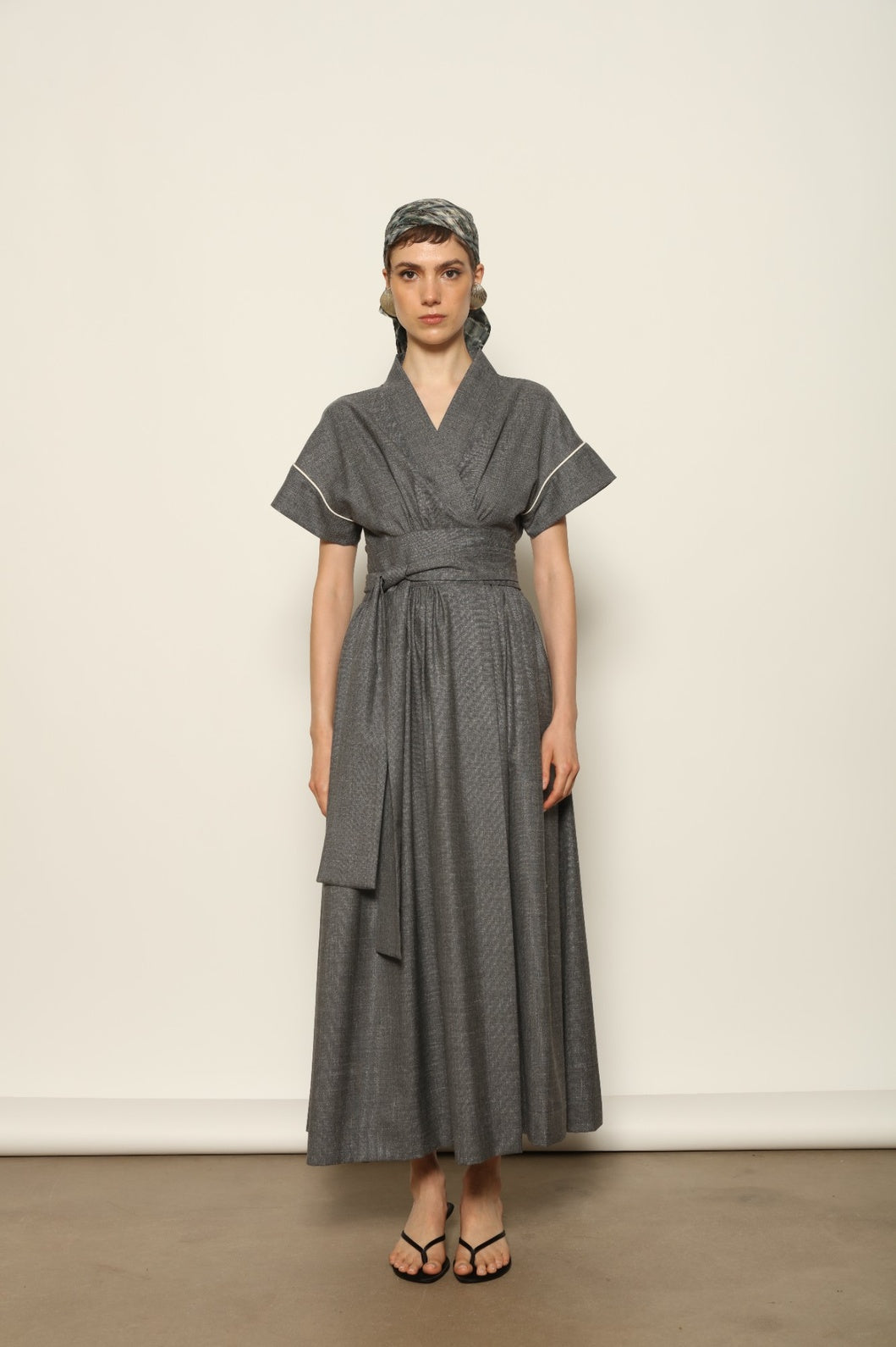 Serena Aegean Foulard - House of Woven Stories