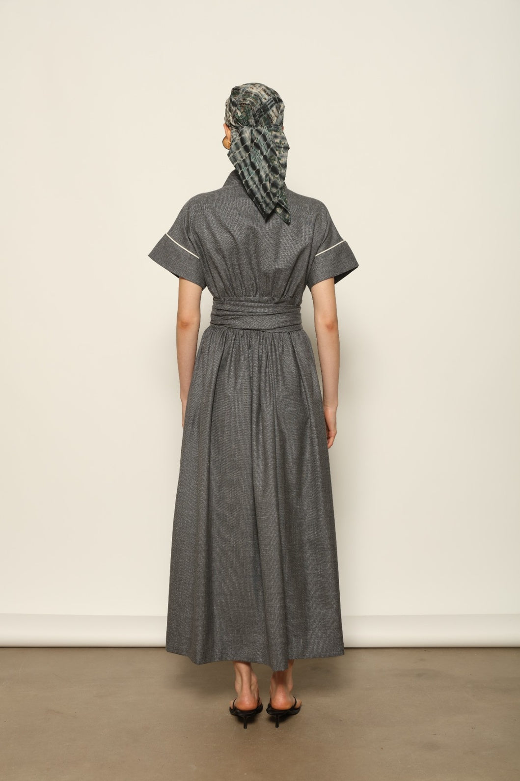 Serena Aegean Foulard - House of Woven Stories
