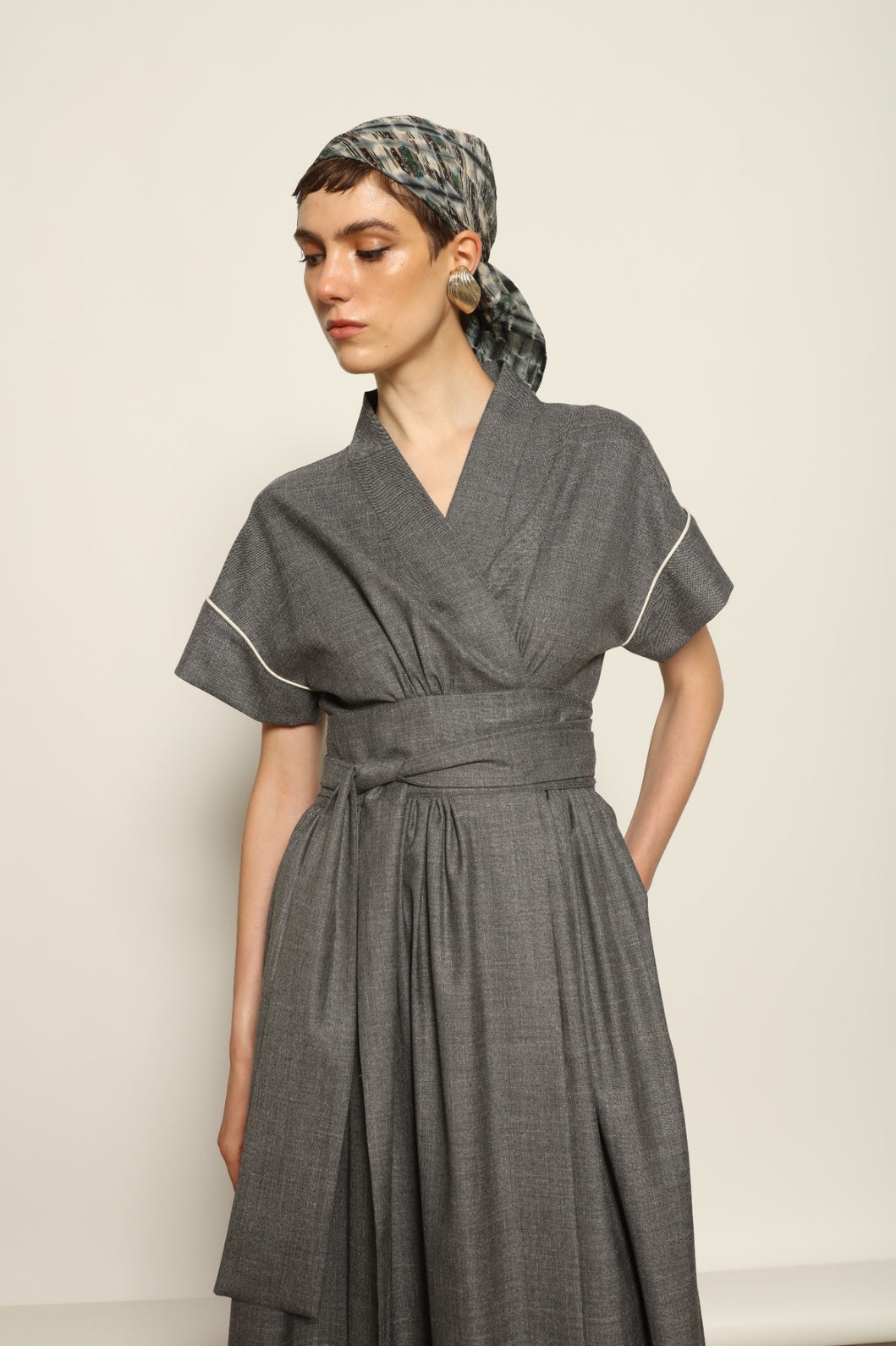 Serena Aegean Foulard - House of Woven Stories