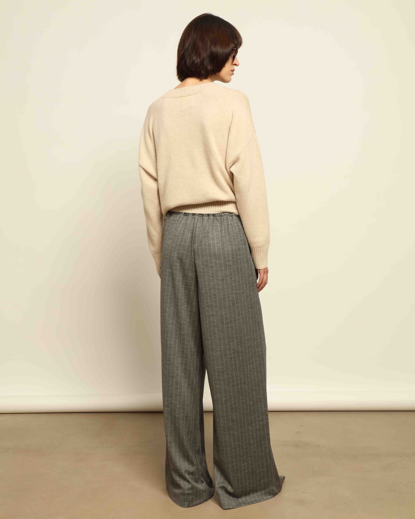 Parigi Pinstriped Trousers - House of Woven Stories