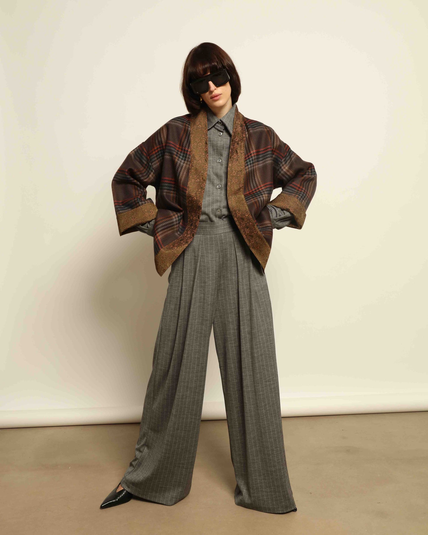 Oscar Pinstriped Shirt - House of Woven Stories