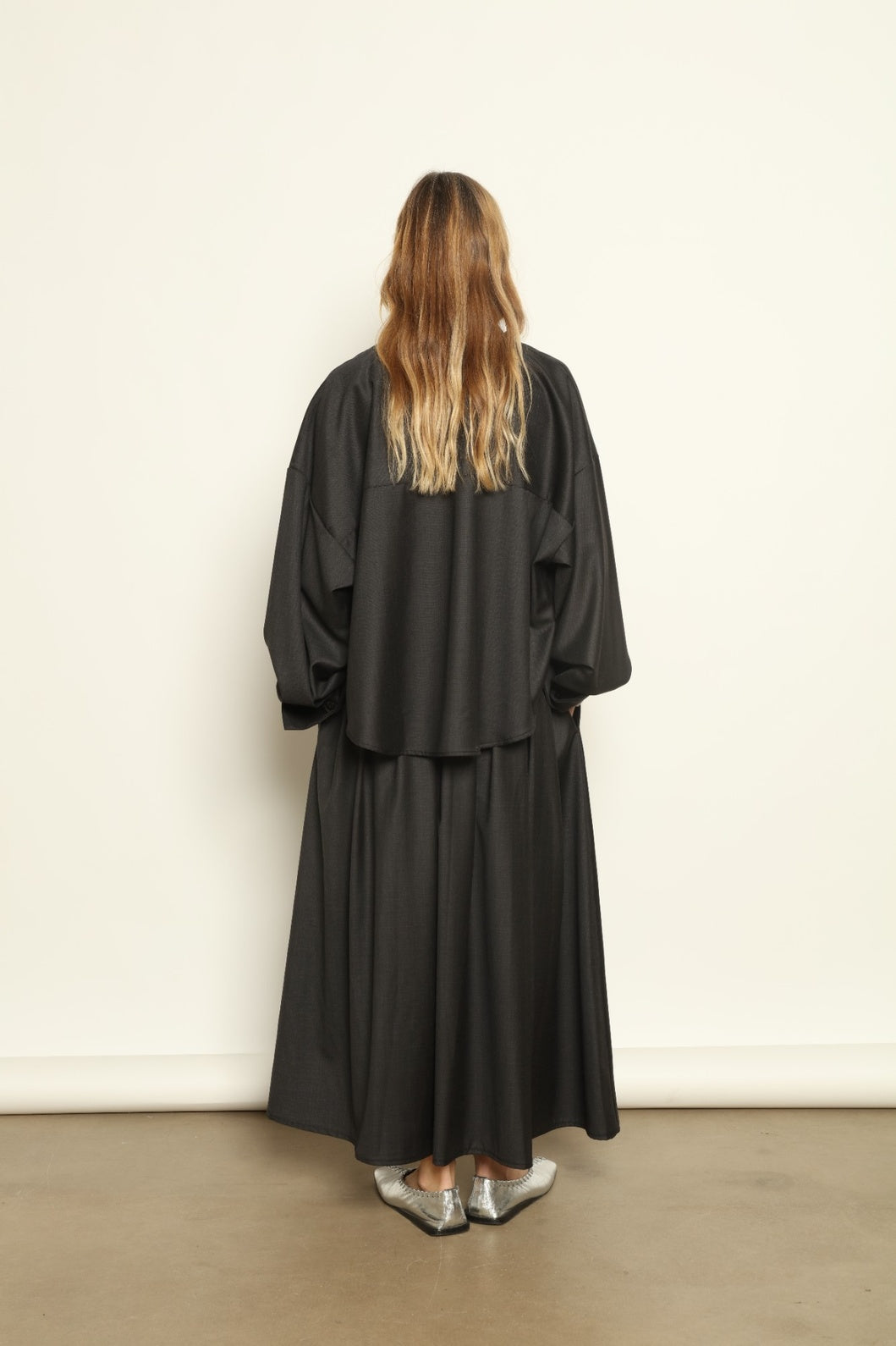 Larissa Anthracite Skirt - House of Woven Stories