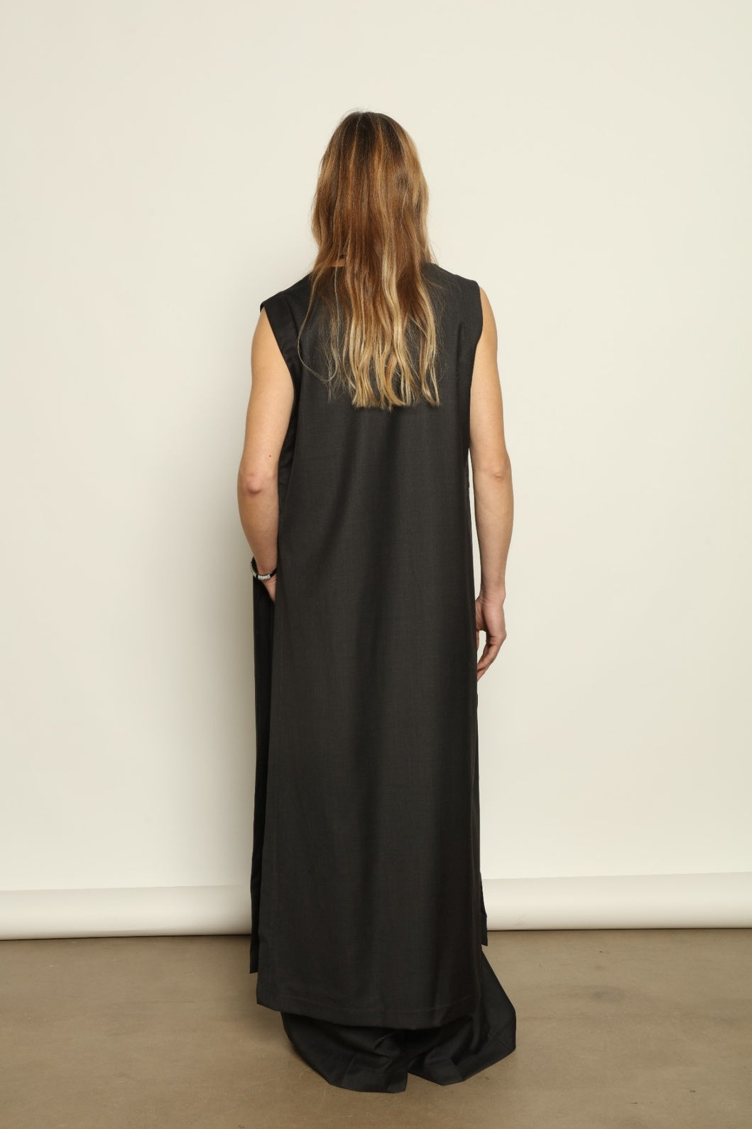 Athen Anthracite Tunic Dress - House of Woven Stories