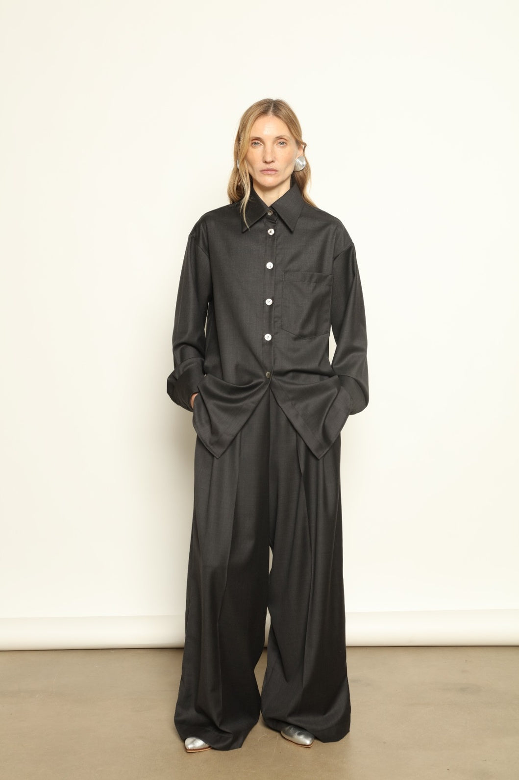 Parigi Cool Wool Trousers - House of Woven Stories