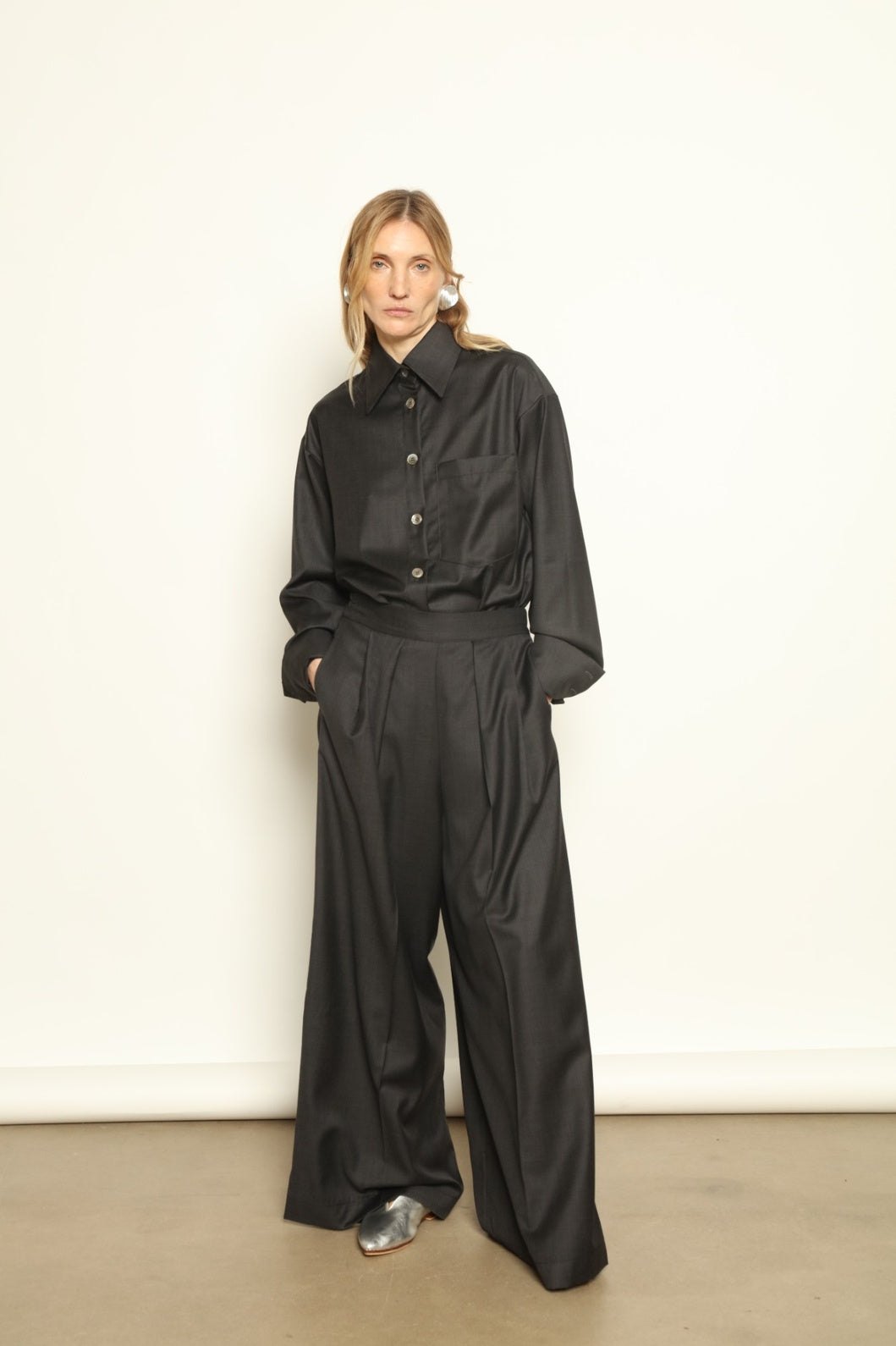 Parigi Cool Wool Trousers - House of Woven Stories