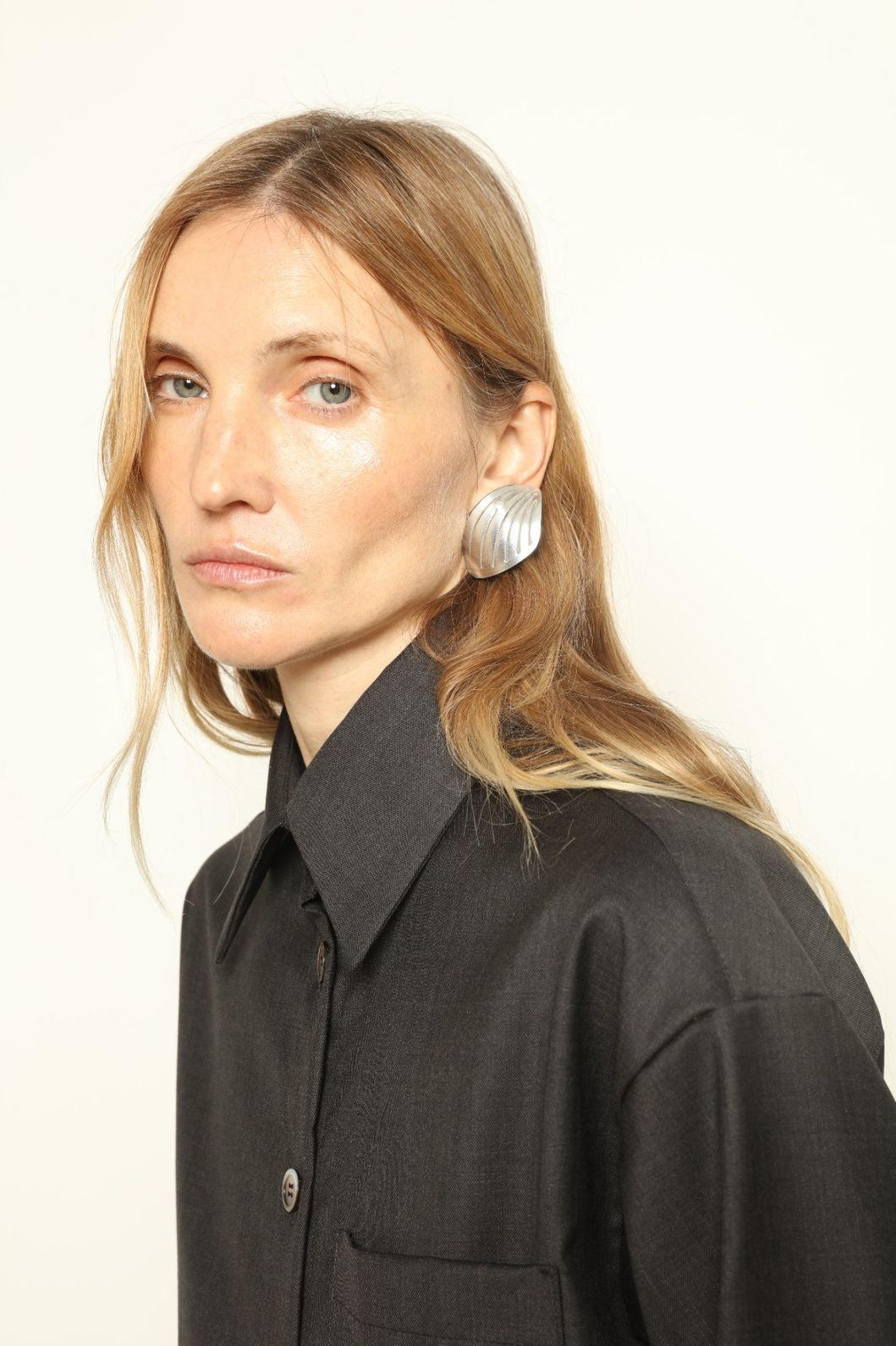 Loto Silver Earrings - SO-LE STUDIO