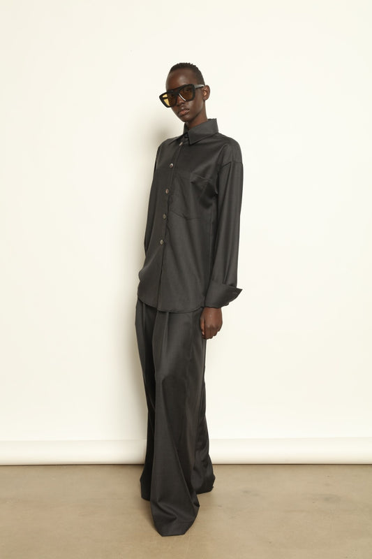 Parigi Cool Wool Trousers - House of Woven Stories