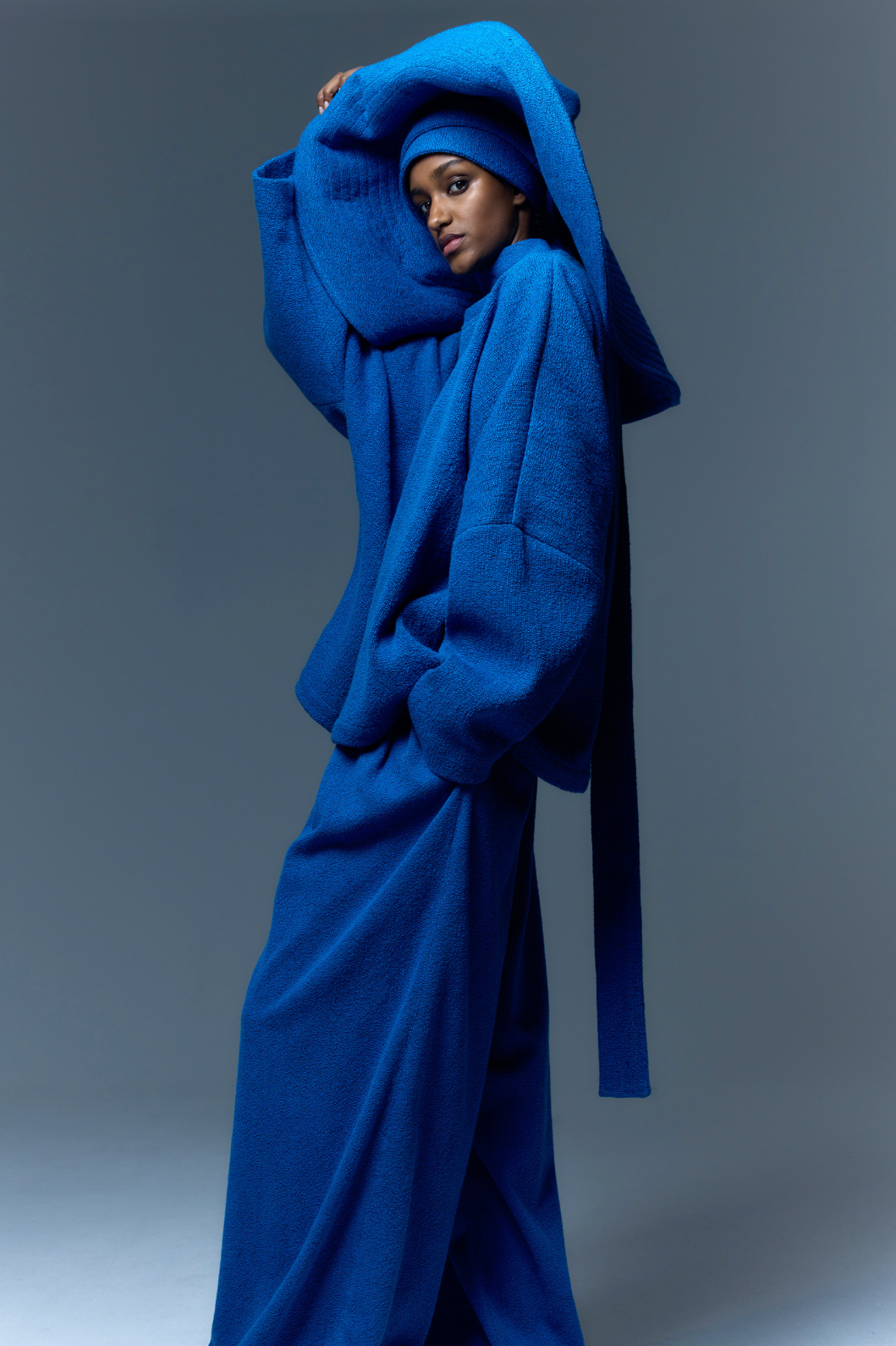 The French Blue Boucle Pamela Hat - Marrakshi Life