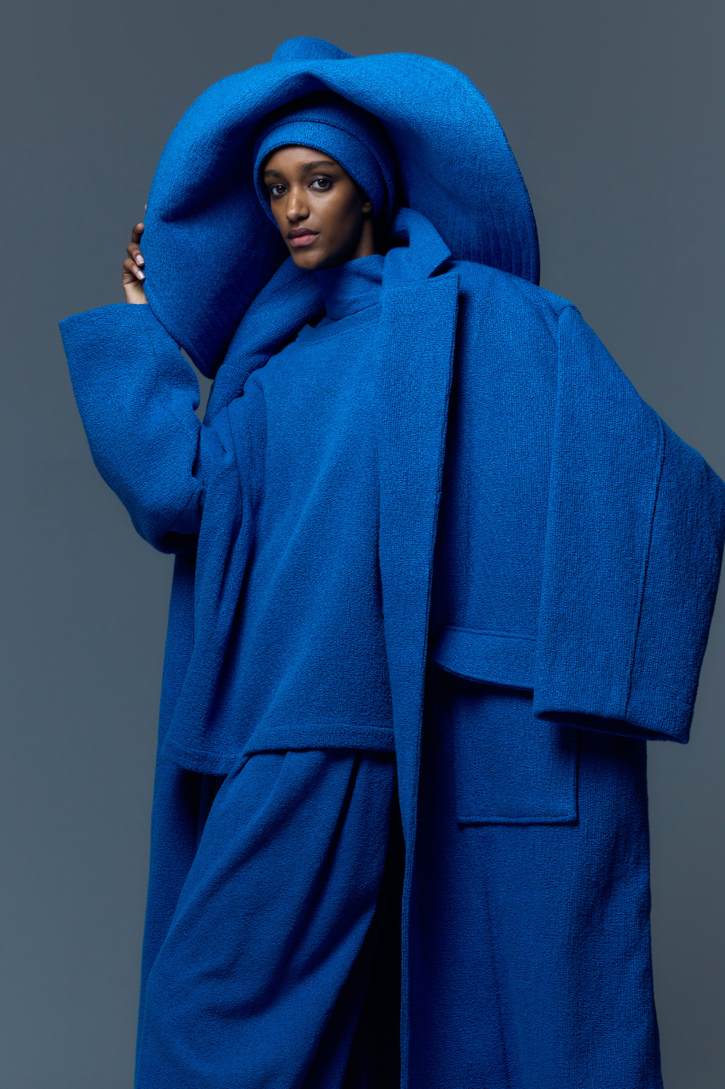 The French Blue Boucle Pamela Hat - Marrakshi Life