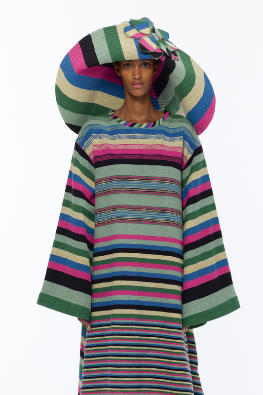 The Multicolor Boucle Pamela Hat - Marrakshi Life