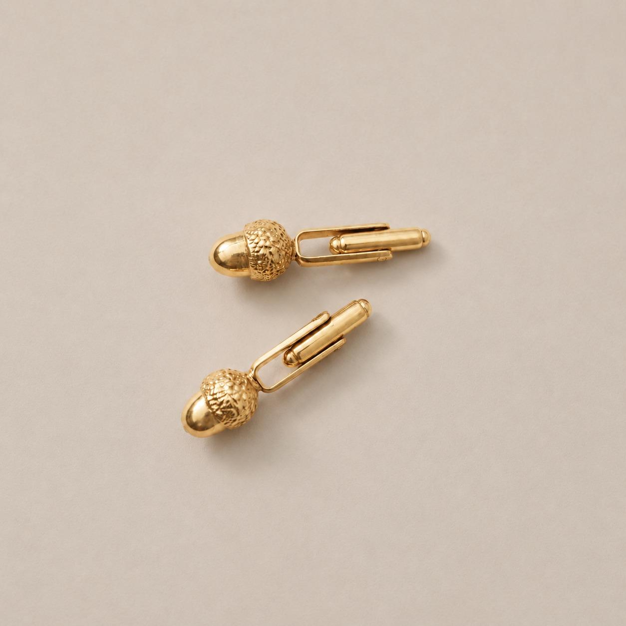 Chêne Vert Cufflinks - Atelier Margaux Toussaint