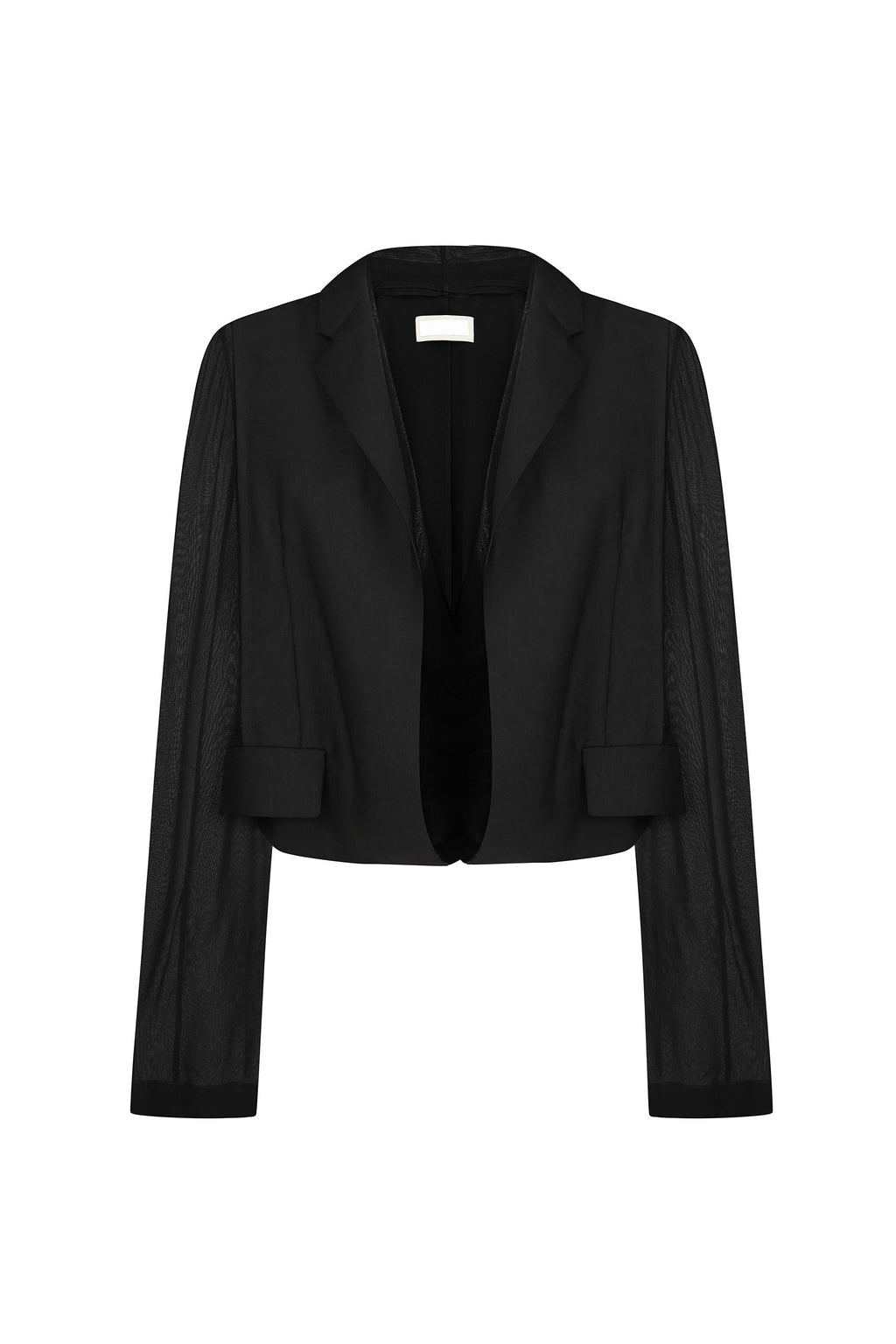Layered Tucked-Hem Jacket - Litkovska