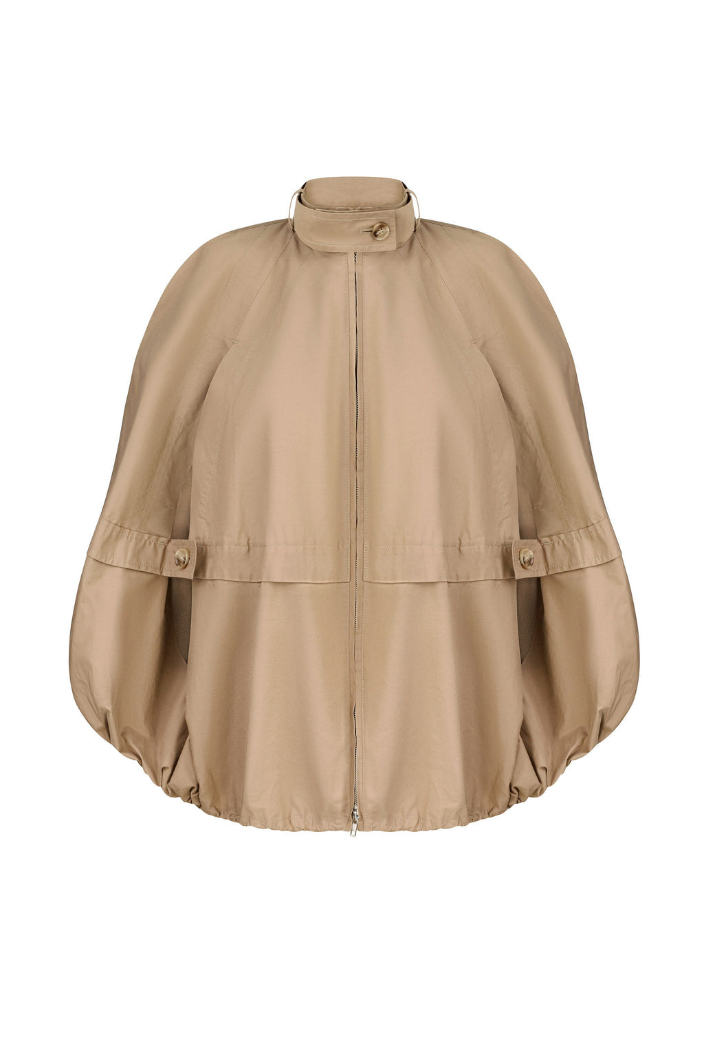 Decontructed Bomber-Style Cape - Litkovska