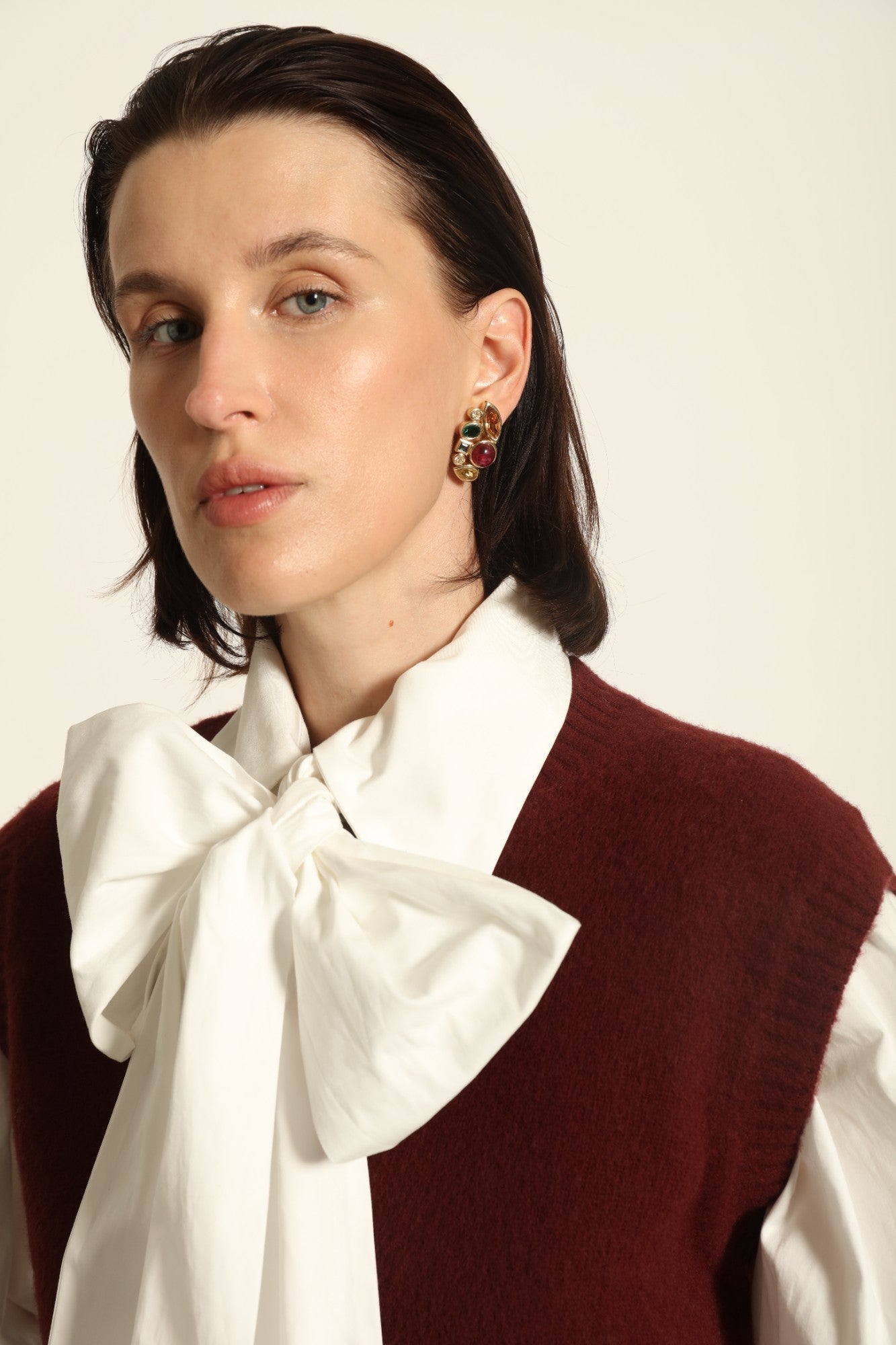 Pierre Lang Signed Ear Clips