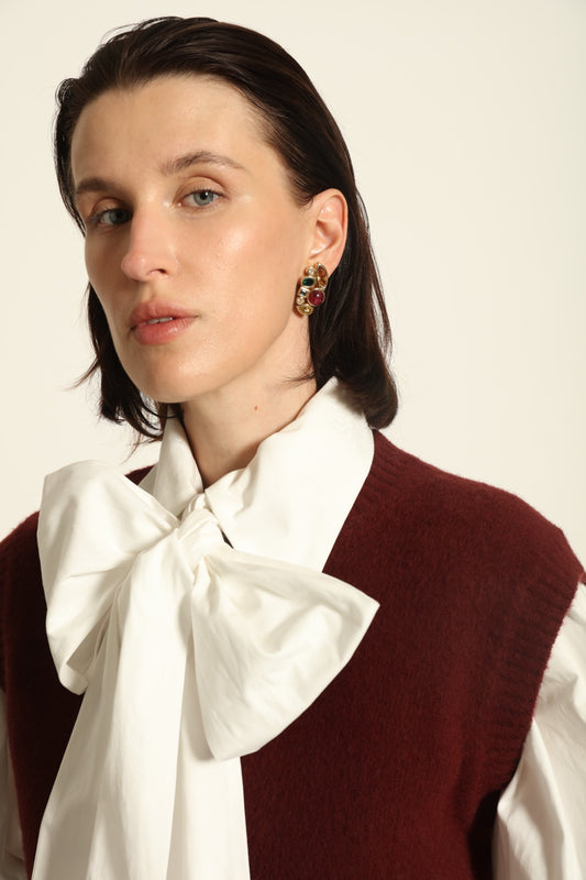 Pierre Lang Signed Ear Clips