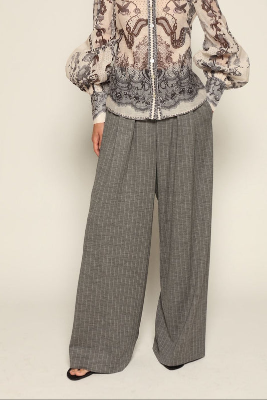 Parigi Pinstriped Trousers - House of Woven Stories