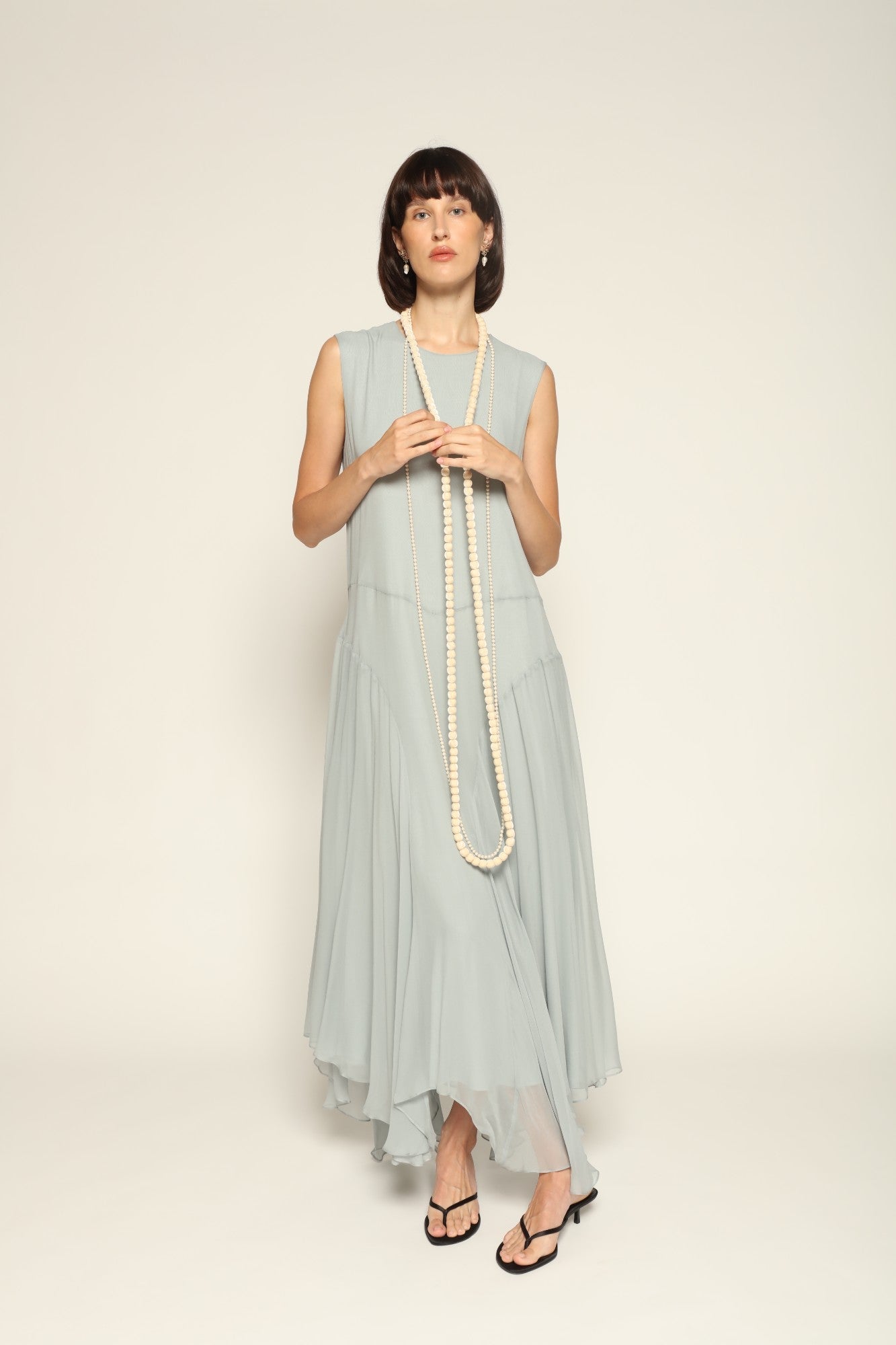 Panelled Dress - Abadia