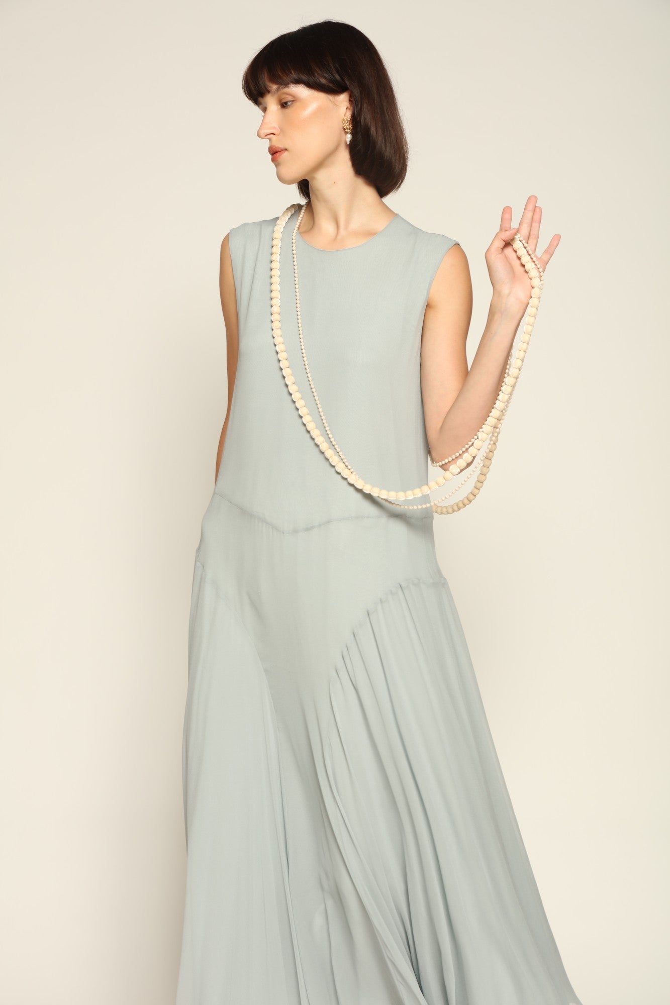 Panelled Dress - Abadia