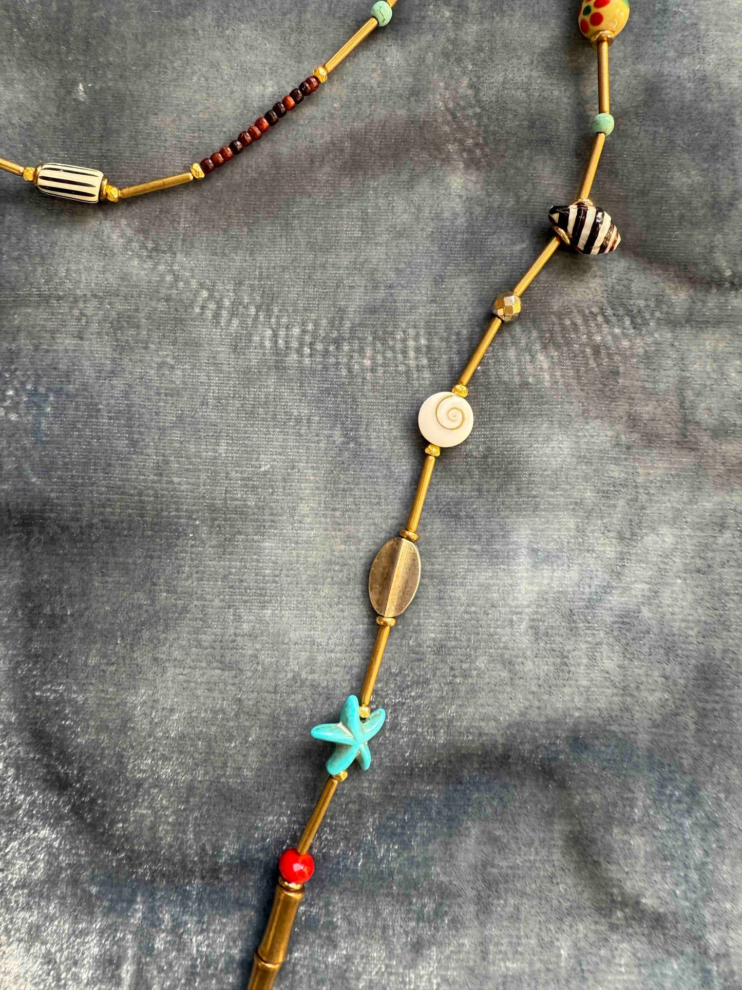 Double Souq Cross Necklace